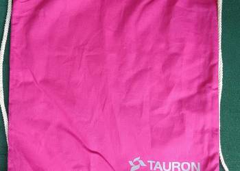 Workoplecak Tauron różowy worek na strój sportowy