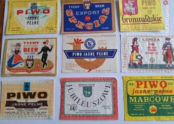 Sprzedam odklejane etykiety od piwa