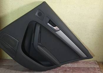 Boczek tapicerka drzwi Audi A4 B8 Prawy tył + głośnik instalacja
