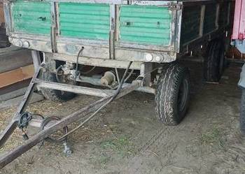 Przyczepa rolnicza Autosan kaczka niska obciążniki c360