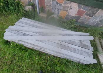 Słupki ogrodzeniowe betonowe 100 szt.