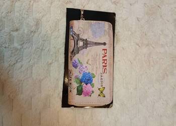 Paris/ Ekskluzywny, duży portfel damski, Top Vintage, NOWY