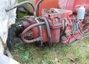 kombajn hydrostat na linke most na zwolnicy z silnikiem hydraulicznym