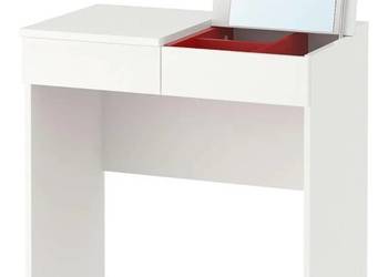 Toaletka Ikea Brimnes biała z lusterkiem 70x42cm