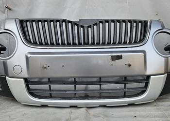 SKODA YETI 09-12r 5L ZDERZAK PRZEDNI PRZÓD POD XENON SPRYSKI