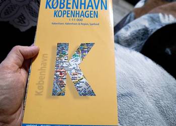 mapa Kopenhagi