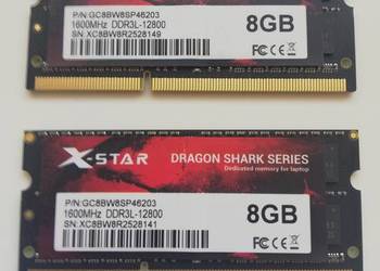 DDR3L 16GB (2x8GB) 1,35V 1600MHz do laptopa