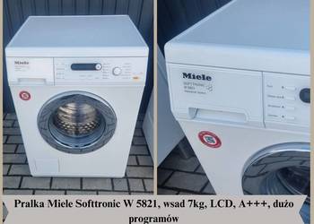 Pralka Miele Softtronic W 5821, wsad 7kg, LCD, A+++, dużo programów