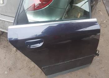 Drzwi Kpl Tylne Prawe LZ5L Audi A4 B6 Wysylka