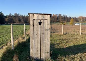 Wychodek budowlany/sławojka