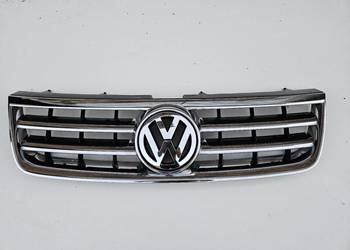 VW TOUAREG I GRILL ATRAPA ZDERZAKA PRZÓD 7L6853651A