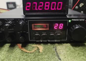 CB radio Jackson 6x40 SSB, częstotliwościomierz antena megawatt oryginał SW