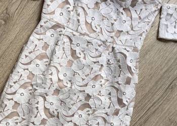 Koronkowa sukienka PrettyLittleThing S 36 wesele chrzciny