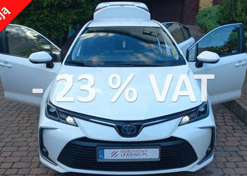 Toyota Corolla E-CVT 1.8 Hybryda Pełna historia FV23% 50.3 tys export Kame…
