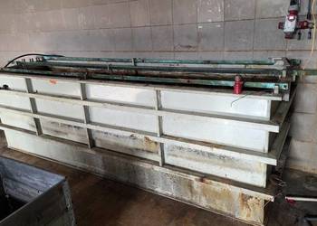 Wanna galwaniczna procesowa z ogrzewaniem - 350x90x110 - 3400 l