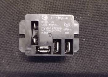HF105-F4-012D Przekaznik12Vdc10 / 20A - 230Vac przeł.5pin Konektoryt