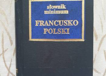 Słownik minimum francusko-polski Leon Bielas