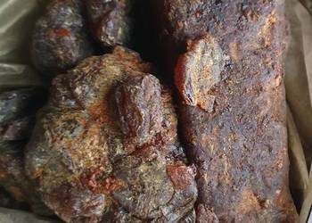 Bursztyn, stara kalafonia, żywica, Fabryka Klejów i Terpentyny, lata50