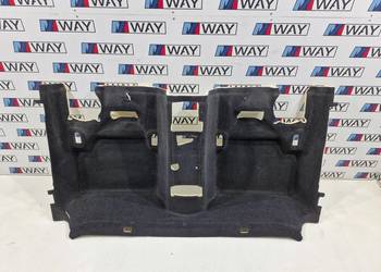 BMW 1 F20 WYKŁADZINA PODŁOGI TYLNIA DYWAN TYŁ CZARNY 7272629