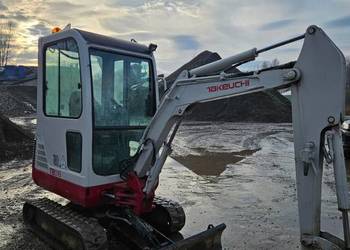 Takeuchi tb016  Koparka gasienicowa Minikoparka pług