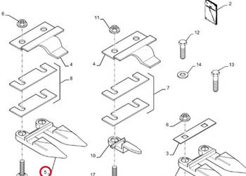 1307299C2 Podwójny palec nagłówka CNH(RADURA)