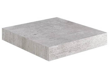 Półki ścienne 2 szt. szarość betonu 23 x 235 x 38 cm MDF WM-326589