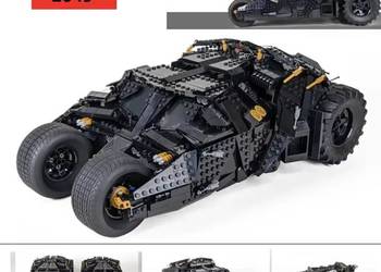 klocki BatMobil Gotham Mroczny Rycerz 2-figurki batman joker 2049-klocków