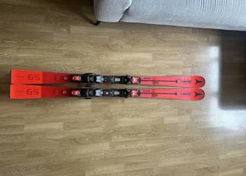 Atomic Redster S9 165 cm + wiązania X12 TL – slalom, bardzo dobry stan