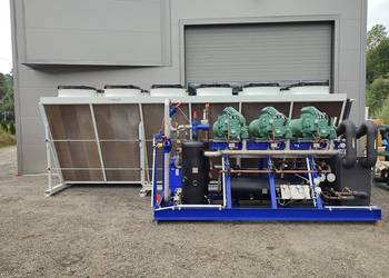 Zespół sprężarek śrubowych Bitzer HSK8561-125 Skraplacz