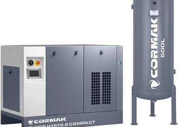 KOMPRESOR WYSOKOCIŚNIENIOWY 15kW 15,8bar COMPACT z OSUSZACZEM I Zb. 500 L