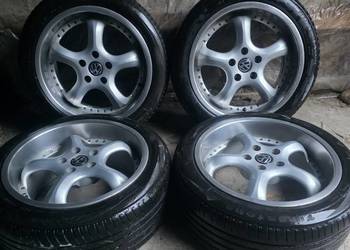 Alufelgi 17"opony 2023 205.50.17 et30 5x112 VW audi seat skoda bmw mercedes