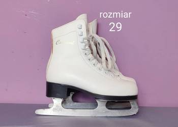 Ocieplane łyżwy figurowe dla dzieci - rozmiar 29 - 18,3 cm [#76]