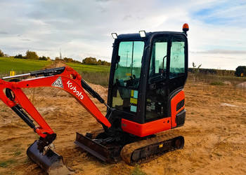 Kubota KX016-4, minikoparka, 2019 r, 1902 mtg, idealna, rozsuwane gąsienice