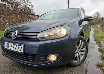 Volkswagen Golf Piękny Vw Golf VI 5 drzwi Alu Klima Dual Czujniki Przód Tył