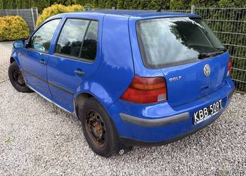 Golf 4 1.4 1998 klima Pierwszy właściciel od nowości