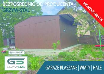 Garaż blaszany | Blaszak  - Wiata - Garaże Blaszane – GRZYWSTAL