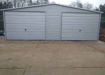Garaż dwuspadowy 6x5 kolor