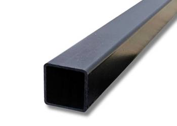 Profil stalowy 25x25 wypełnienie do Balustrady Harfy Czarny - 260cm
