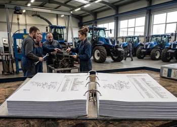 Ciągnik FENDT 716 rok 2000 katalog części 1186 stron z AKTUALNYMI numerami
