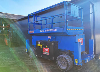 Podnośnik roboczy, zwyżka nożycowa terenowa Genie GS4069 DC 14,3 m 2WD|2021