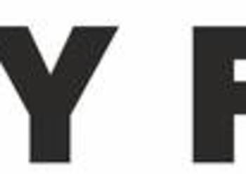 Naklejka napis logo Massey Ferguson bez tła ploterowo 2szt 50 cm dźwig mas…