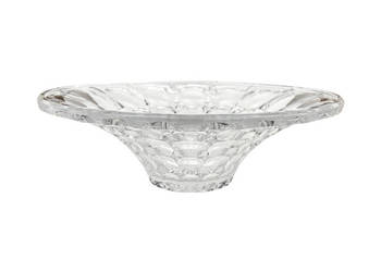 Bohemia | misa kryształowa soczewkowa | Czechosłowacja | lata 70.–80. Bohemia | misa kryształowa soczewkowa | Czechosłowacja | lata 70.–80.
