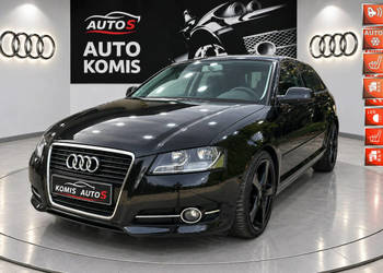 Audi A3 3-drzwiowe Audi A3 8p Lift 1.4 TFSI 125KM Koła 18' Czarna Bardzo Ł…
