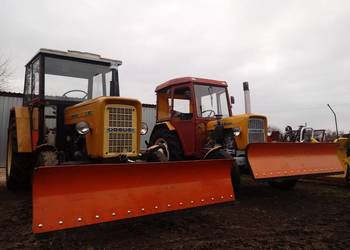 ZIMA ODŚNIEŻANIE akcja KOMUNALNY traktorek Ciągnik URSUS zetor c330 c360