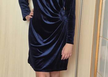 Elegancka Sukienka welurowa