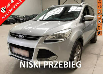 Ford Kuga Titanium, mocny Diesel, parktronk, nawigacja, hak, hands free, i…