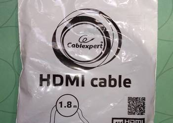Kabel HDMI CC-HDMI4L-6 V.2.0, 4К 30Hz, 1.8m - Nowy, w opakowaniu
