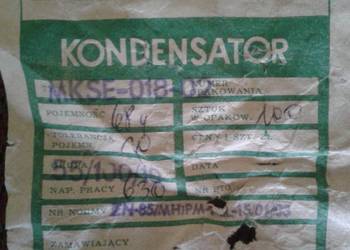 Kndensatory UNITRA Miflex 630V sztuk 5.