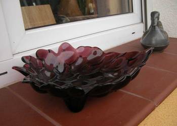 szklana patera grono