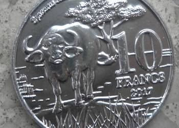 KATANGA-10 FRANCS-2017 r-BAWÓŁ-